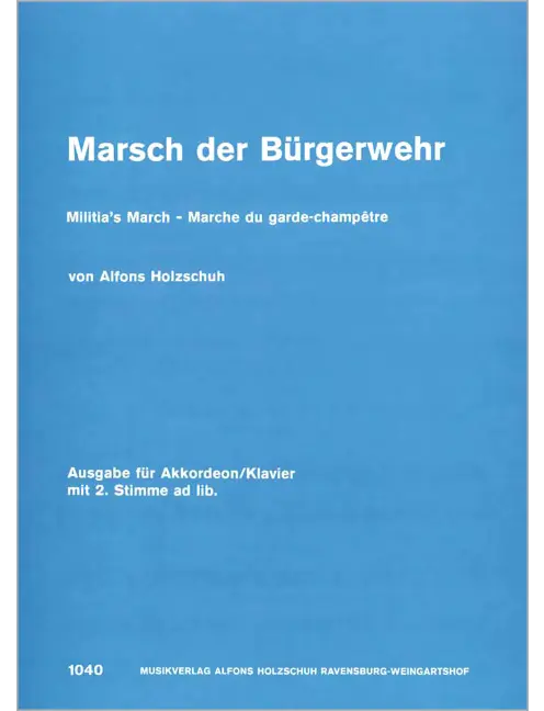 Marsch der Bürgerwehr